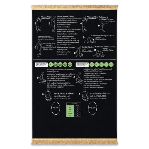 Sajadeh Soft™ | Step by Step Phonetic Educational Prayer Mat